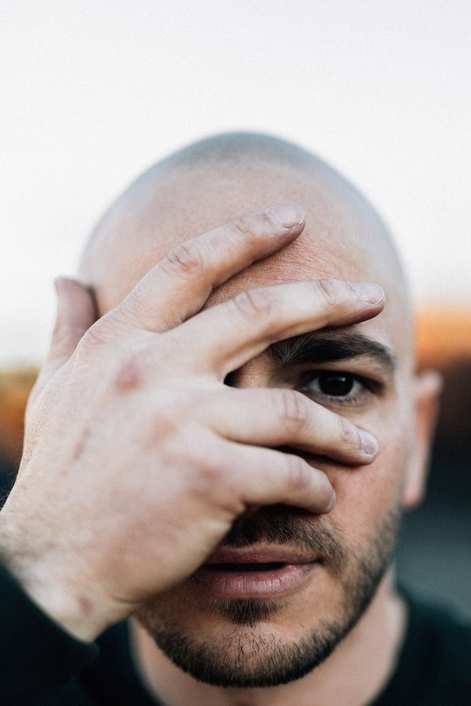 Bald man no hair hair shaved off 